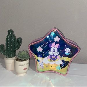 ✨Minnie Mouse Star Holographic Clear Backpack✨